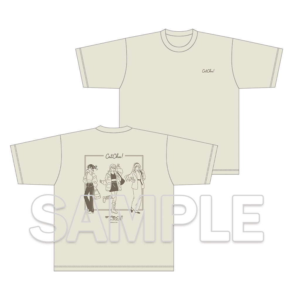 (Goods - Shirt) Love Live! Superstar!! Wear the Seasons on Your Walks. Oversized T-Shirt CatChu!