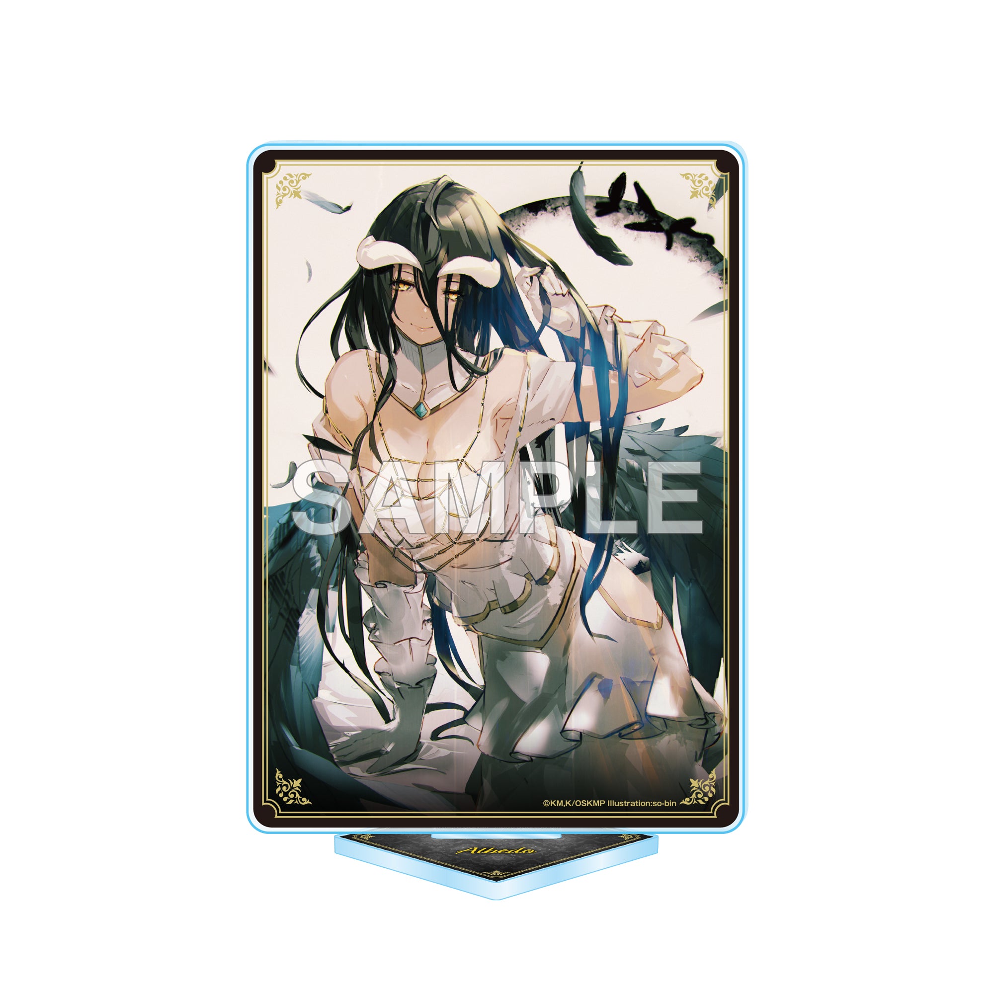 (Goods - Acrylic Stand) OVERLORD:The Sacred Kingdom Acrylic Stand - Albedo B (Illustration:so-bin)