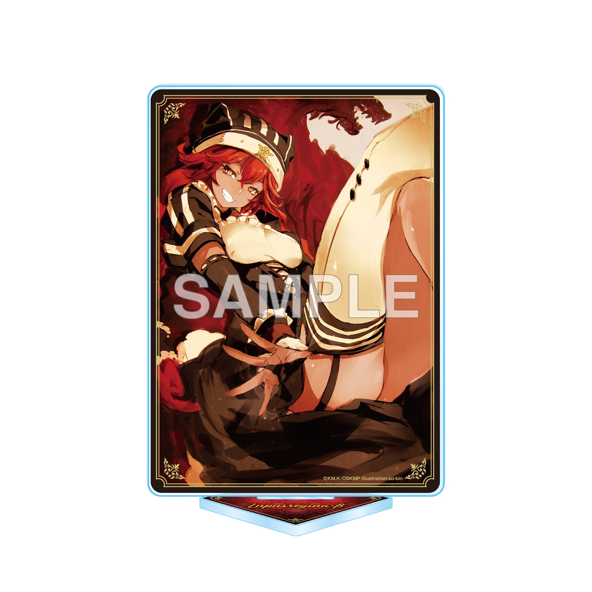 (Goods - Acrylic Stand) OVERLORD:The Sacred Kingdom Acrylic Stand - Lupusregina (Illustration:so-bin)