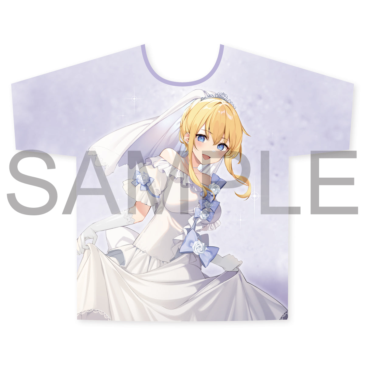 (Goods - Shirt) KonoSuba: God’s Blessing on This Wonderful World! Full Graphic T-Shirt Darkness Commemorative Costume Ver.