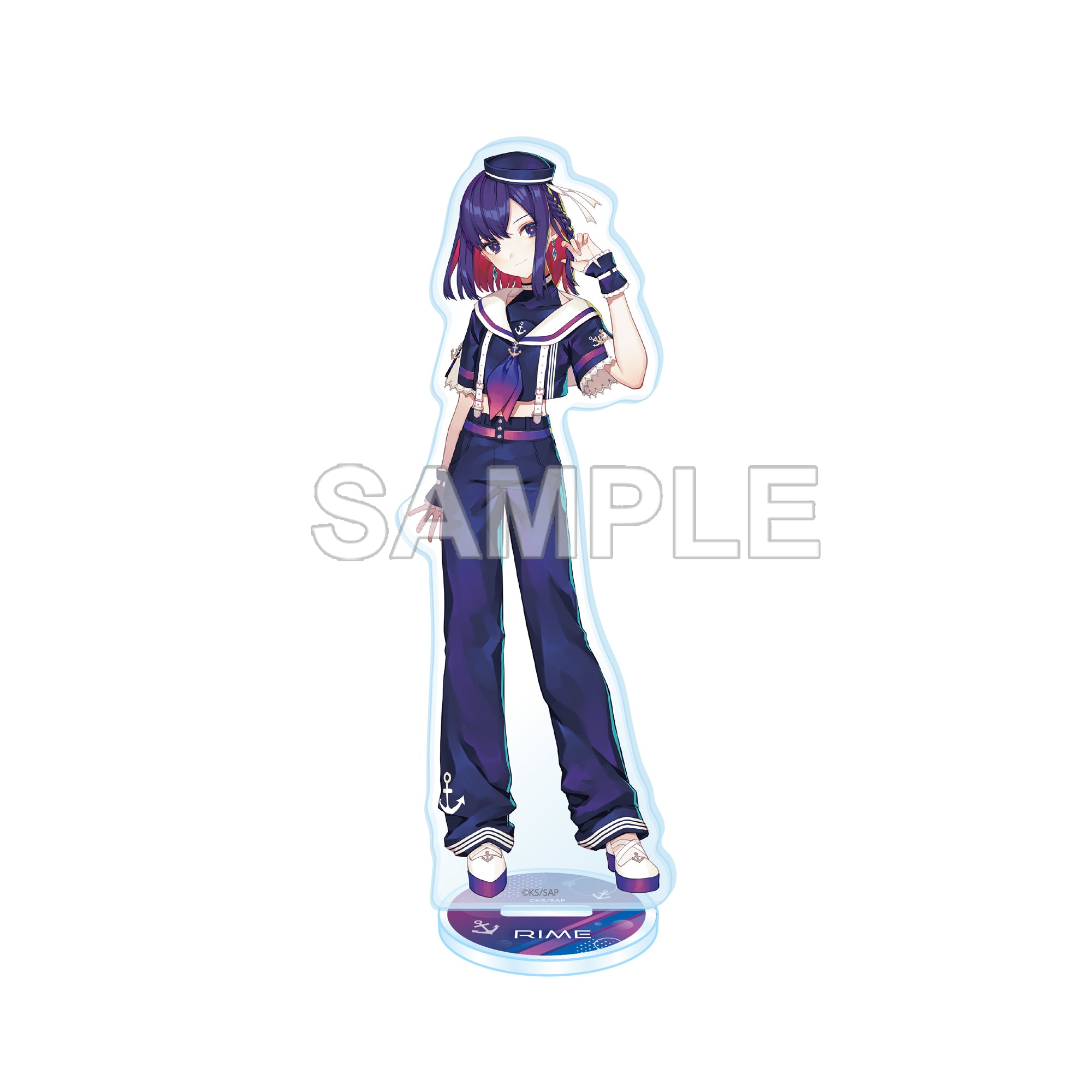 (Goods - Acrylic Stand) KAMITSUBAKI CITY UNDER CONSTRUCTION Acrylic Stand Figure - Rime Tanioki Marine Look ver.