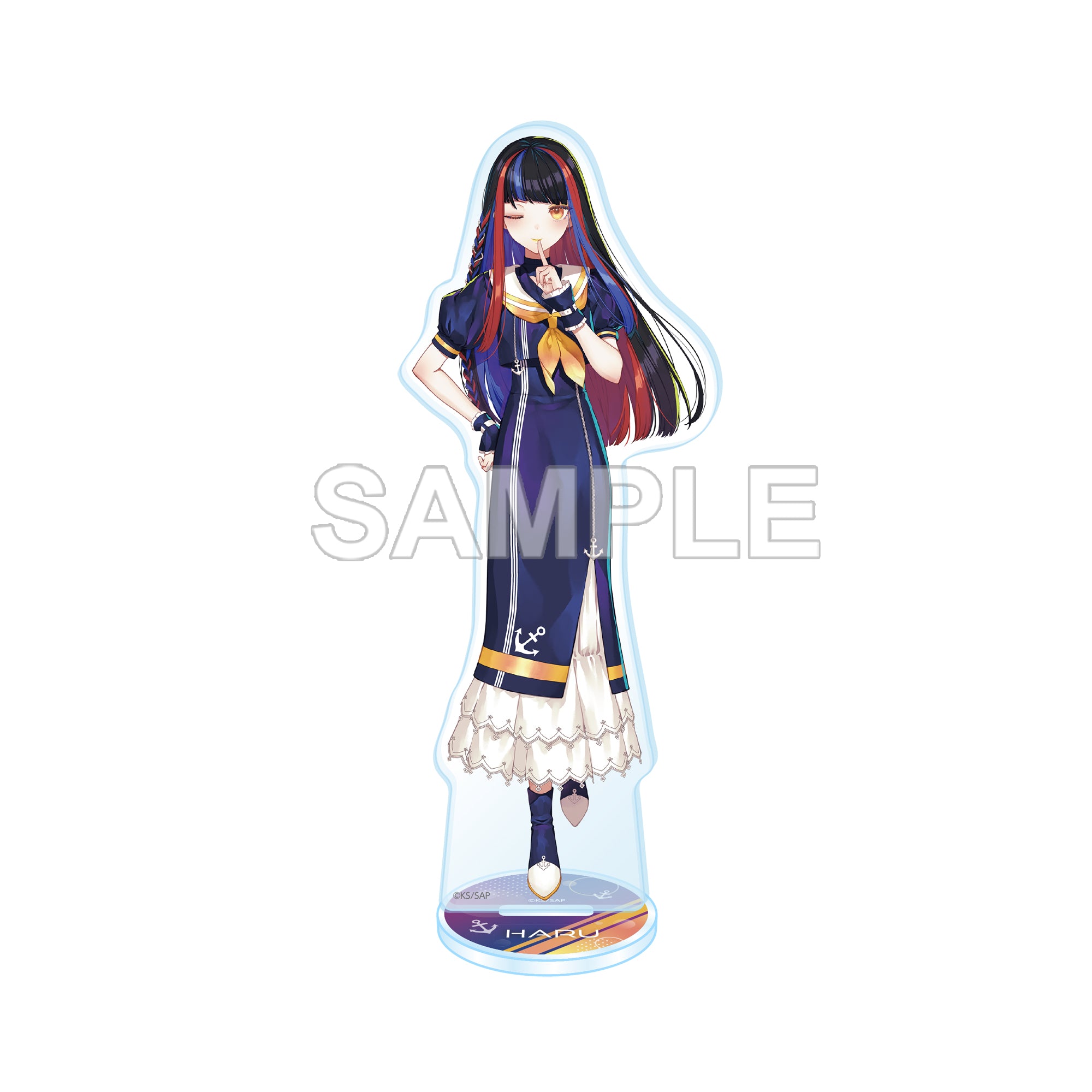 (Goods - Acrylic Stand) KAMITSUBAKI CITY UNDER CONSTRUCTION Acrylic Stand Figure - Haru Asanushi Marine Look ver.