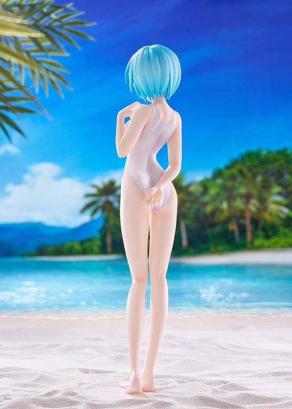 (Bishojo Figure) Rebuild of Evangelion POP UP PARADE BEACH QUEENS Rei Ayanami (One-Piece Style) L Size Complete Figure
