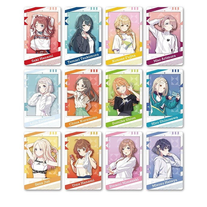 (1BOX=17)(Goods - Card) Gakuen iDOLM@STER Snapmide Special