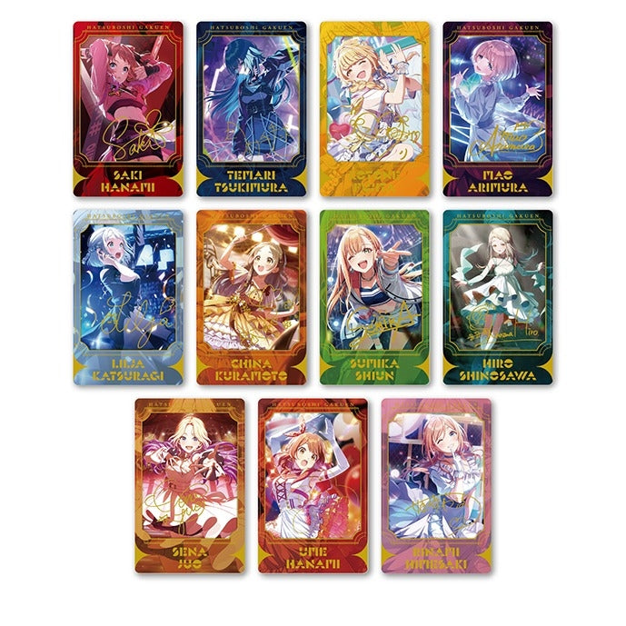 (1BOX=17)(Goods - Card) Gakuen iDOLM@STER Snapmide Special