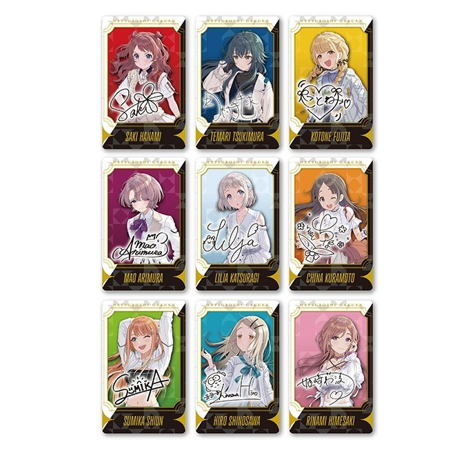 (1BOX=17)(Goods - Card) Gakuen iDOLM@STER Snapmide Special