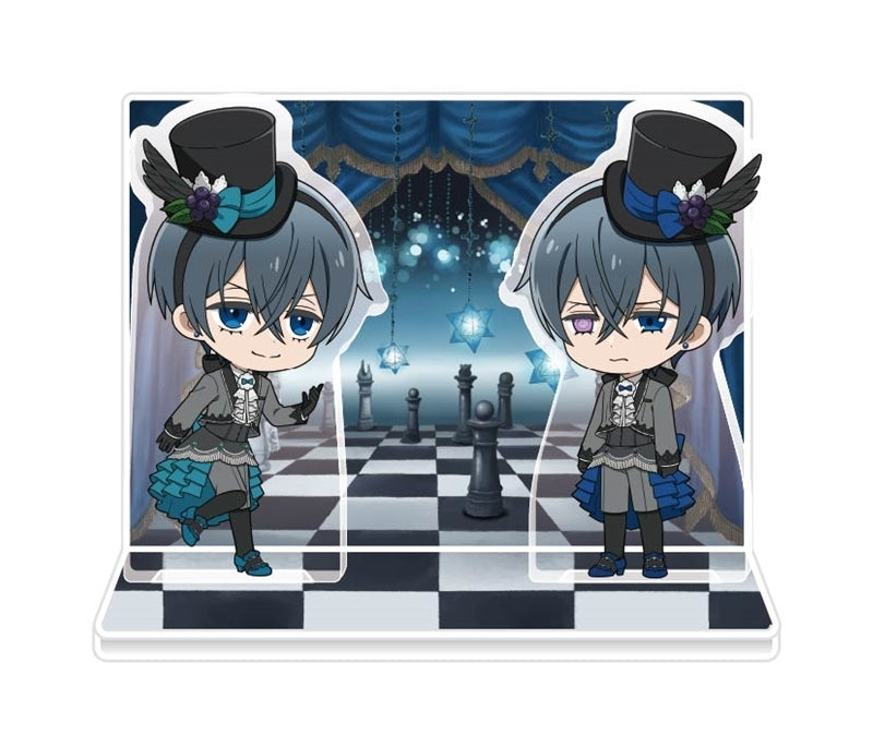 (Goods - Acrylic Stand) TV Anime Black Butler -Emerald Witch Arc- Diorama Acrylic Stand 2. Ciel Phantomhive & The Other Ciel Phantomhive (Deep Psychological World)