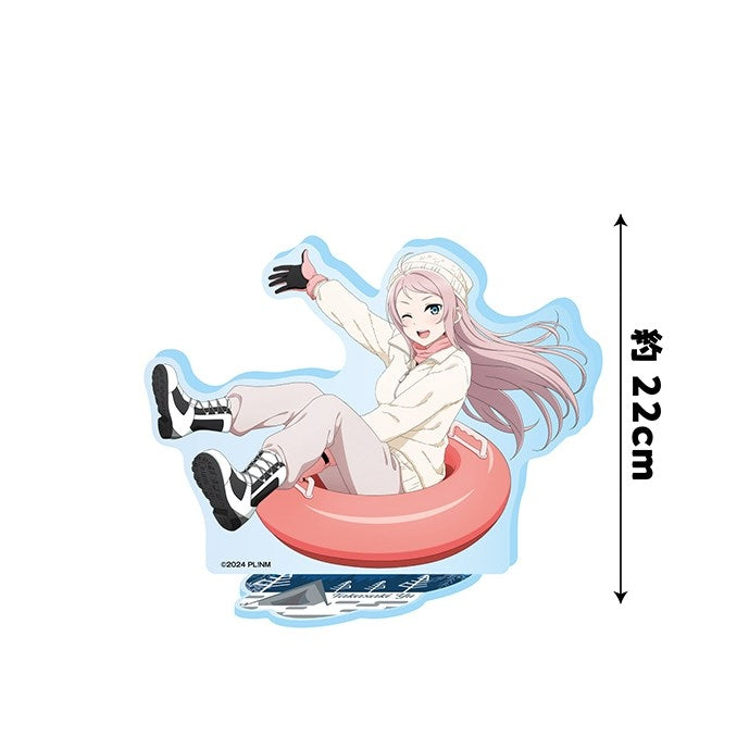 (Goods - Acrylic Stand) Love Live! Nijigasaki High School Idol Club BIG Acrylic Stand<Nijigaku Snowball Fight> 13. Lanzhu Zhong