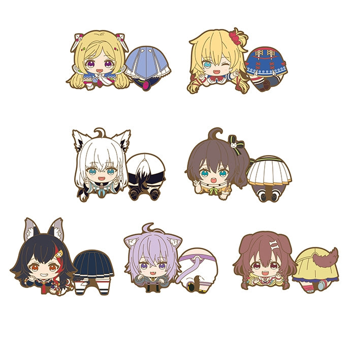 (1BOX=7)(Goods - Clip) hololive Nokkari Rubber Clip #2