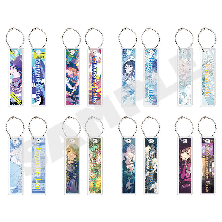 (1BOX=8)(Goods - Keychain) Hatsune Miku: Colorful Stage! Acrylic Stick Keychain Collection Vol.11 C (8 Types Total)