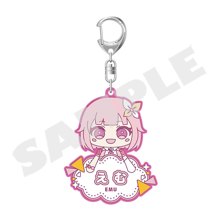 (Goods - Keychain) Hatsune Miku: Colorful Stage! My Sekai Name Keychain “Emu Otori Plush”