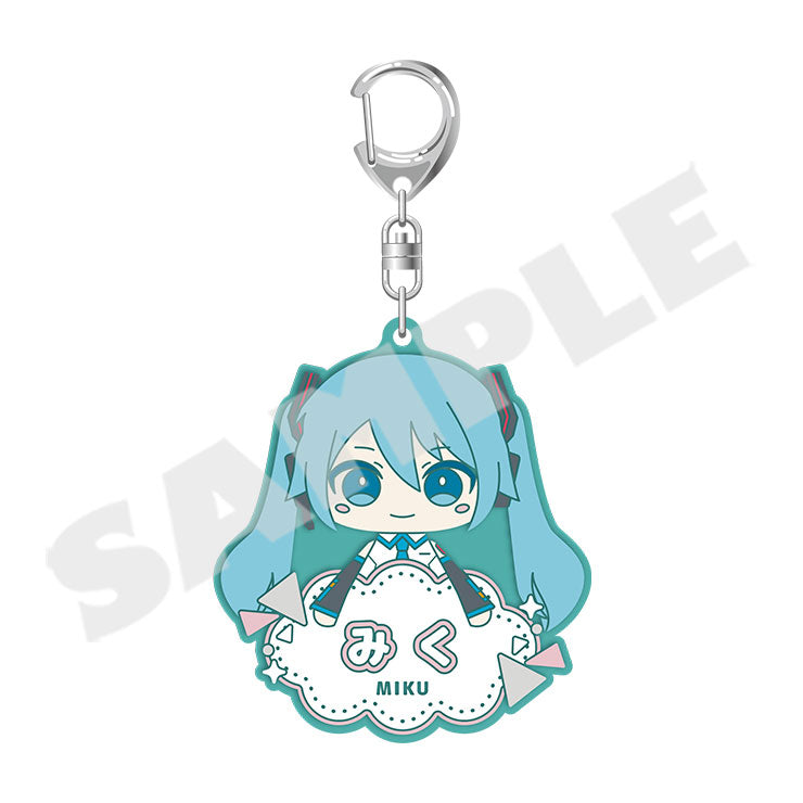 (Goods - Keychain) Hatsune Miku: Colorful Stage! My Sekai Name Keychain “Hatsune Miku Plush”