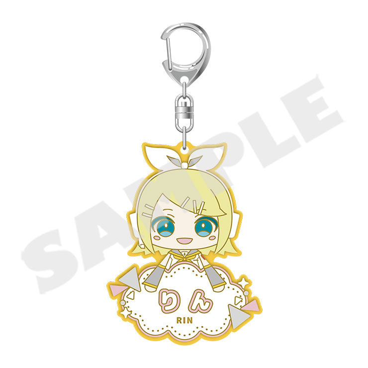 (Goods - Keychain) Hatsune Miku: Colorful Stage! My Sekai Name Keychain “Kagamine Rin Plush”