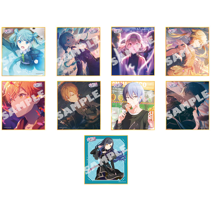(1BOX=9)(Goods - Art Board) Hatsune Miku: Colorful Stage! Mini Art Board Collection Vol.59 A Aim higher and higher! (9 Types Total)