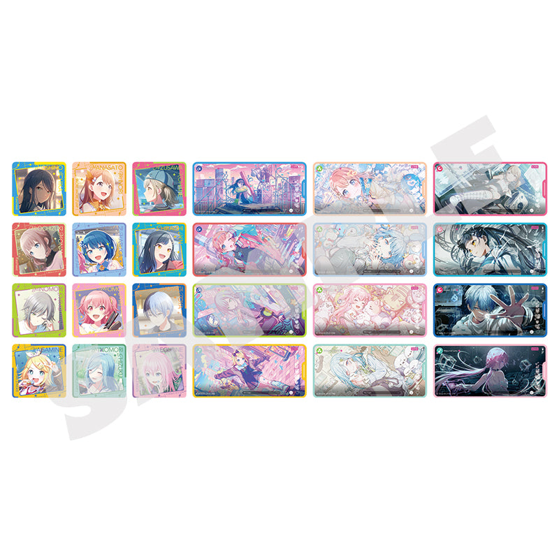 (1BOX=7)(Goods - Sticker) Hatsune Miku: Colorful Stage! Memorial Sticker Collection Vol. 12 B (24 Types Total + Rare)