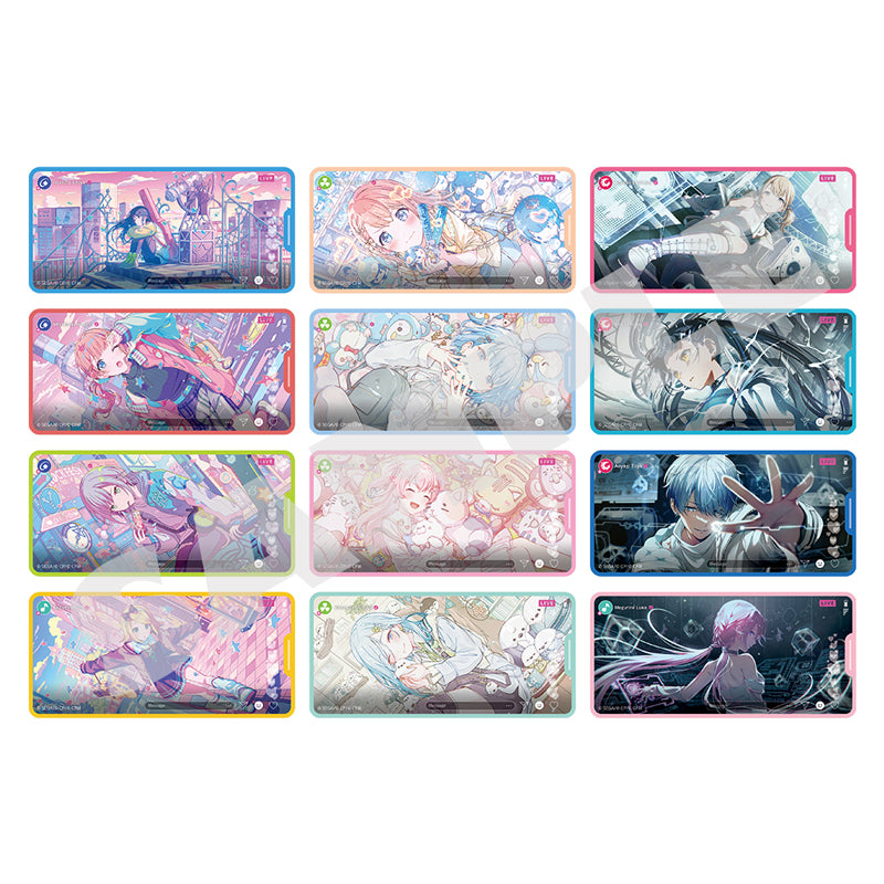 (1BOX=7)(Goods - Sticker) Hatsune Miku: Colorful Stage! Memorial Sticker Collection Vol. 12 B (24 Types Total + Rare)