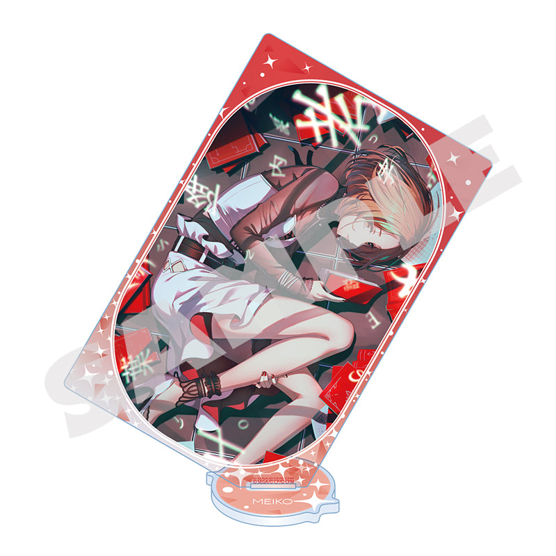 (Goods - Acrylic Stand) Hatsune Miku: Colorful Stage! Colorful Festival Card-shaped Acrylic Stand MEIKO