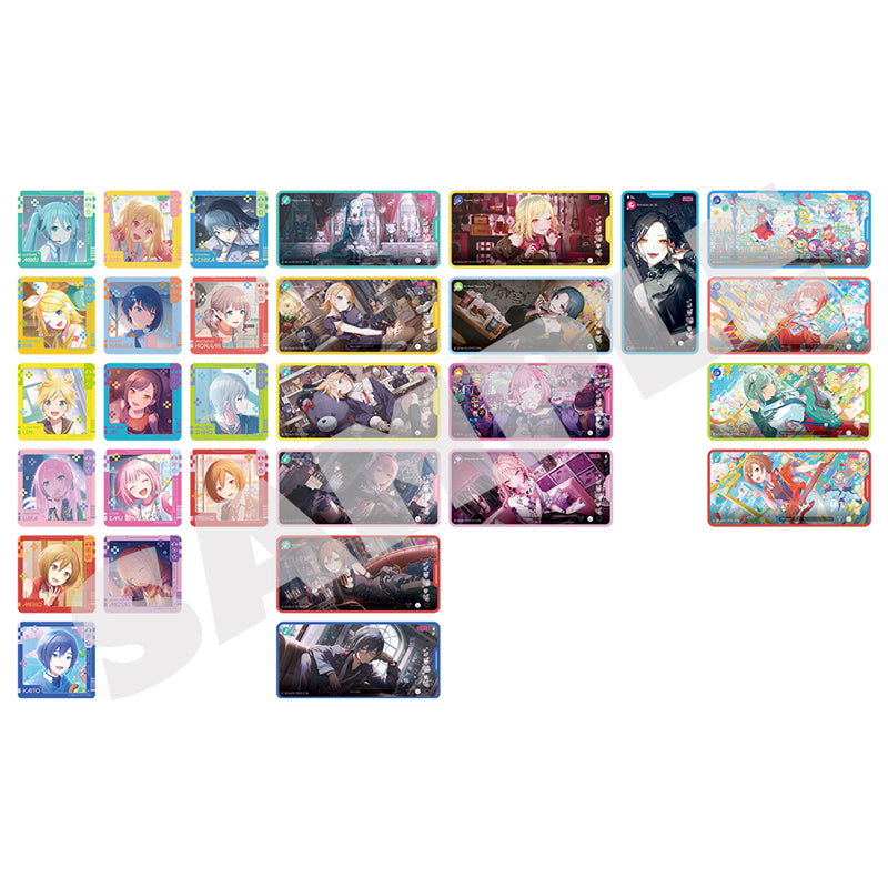(1BOX=8)(Goods - Sticker) Hatsune Miku: Colorful Stage! Memosti Collection Vol.13 A (30 Types Total + Rare)