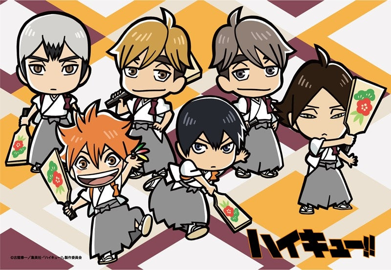 (Goods - Jigsaw Puzzle) Haikyu!! Puzzle New Year's (Karasuno, Inarizaki) Chibi Chara 300 Pieces
