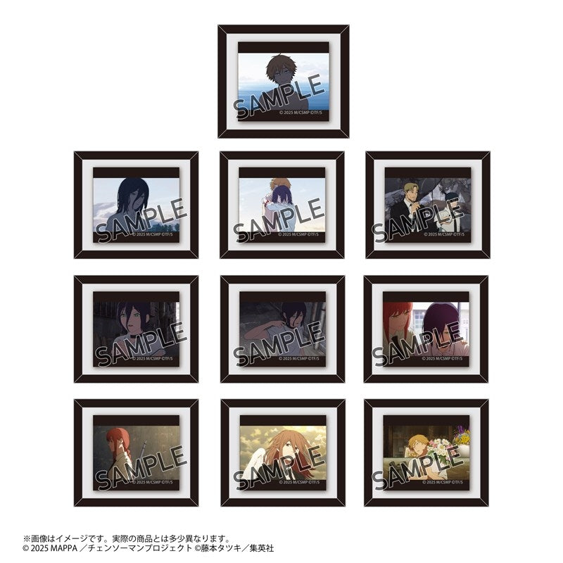 (1BOX=10)(Goods - Magnet) Chainsaw Man - The Movie: Reze Arc Secret Framed Magnet Collection Iconic Scenes D
