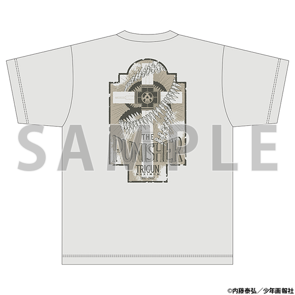 (Goods - Shirt) T-Shirt Punisher (Re-release)[TRIGUN STAMPEDE EXHIBITION Post-Event Sales]