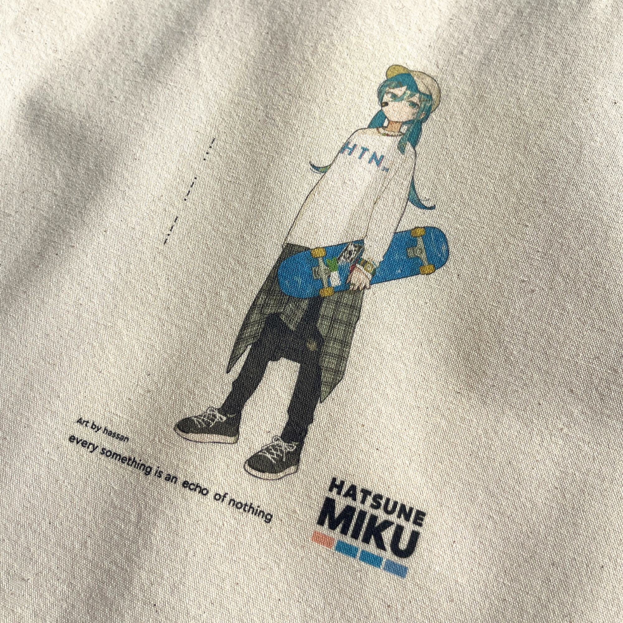 (Goods - Bag) Hatsune Miku Tote Bag Art by hassan "HTN39"