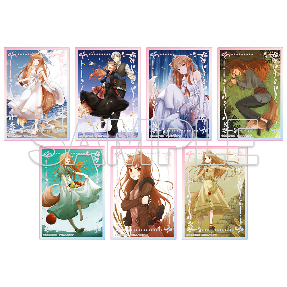 [※Blind](1BOX=3)(Goods - Card) Spice and Wolf Tradable Aurora Acrylic Cards 2025 Ver. A