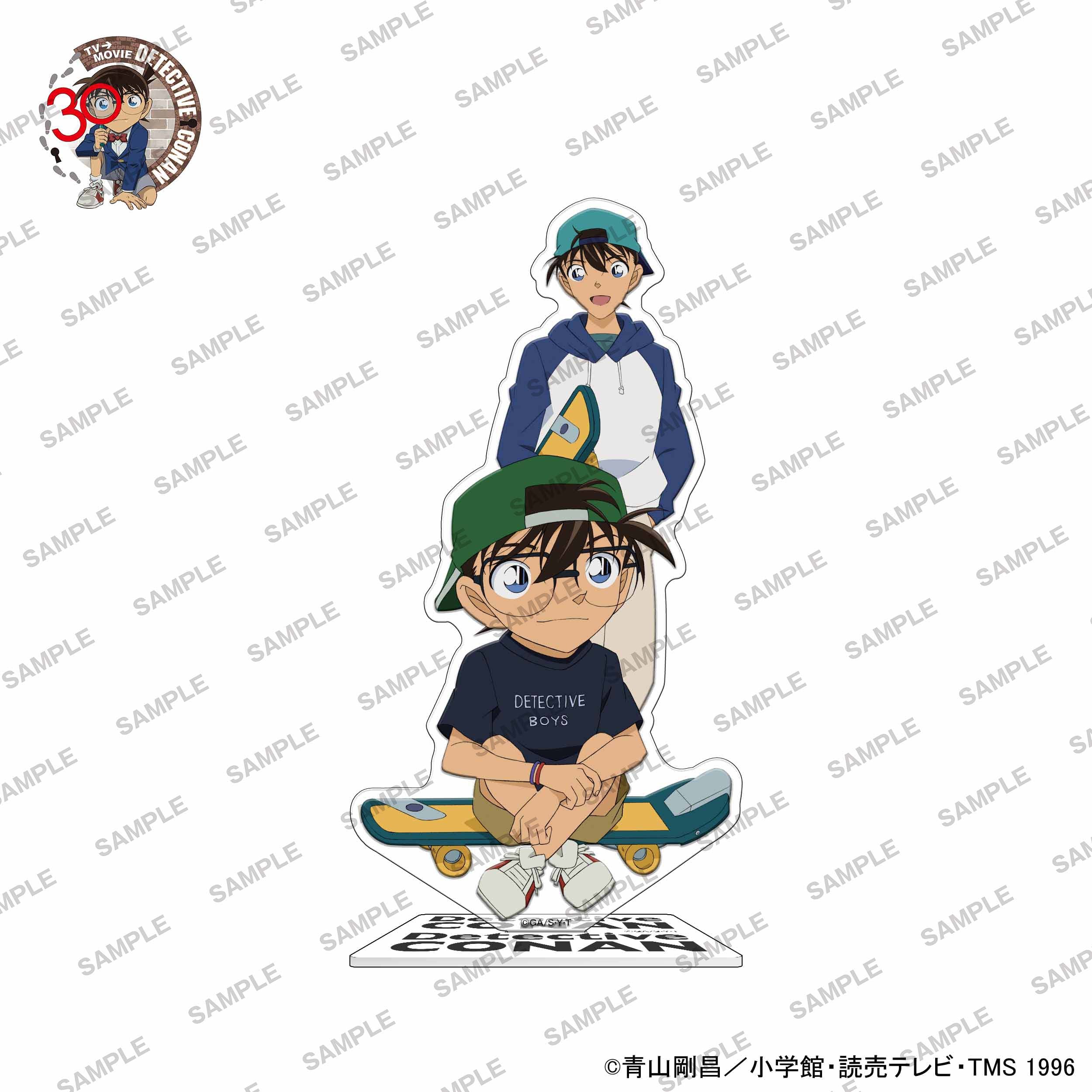 (Goods - Acrylic Stand) Detective Conan Acrylic Stand Figure Pair - Conan & Shinichi Ver.