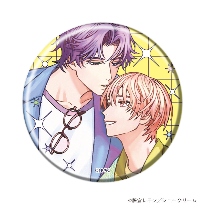 (1BOX=6)(Goods - Badge) My One-Sided Love (Shuraba no One Side Love) Badge 01  (feat. Exclusive Art)