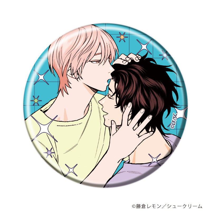 (1BOX=6)(Goods - Badge) My One-Sided Love (Shuraba no One Side Love) Badge 01  (feat. Exclusive Art)