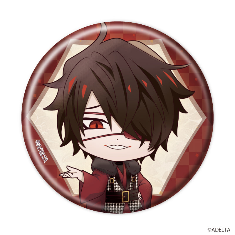 (1BOX=11)(Goods - Badge) Owen (Ooe) Badge 03 Modern ver. (Chibi Character)