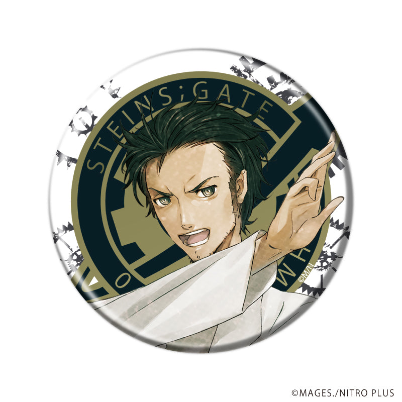 (1BOX=8)(Goods - Badge) STEINS;GATE Button Badge 01 (Official Art)