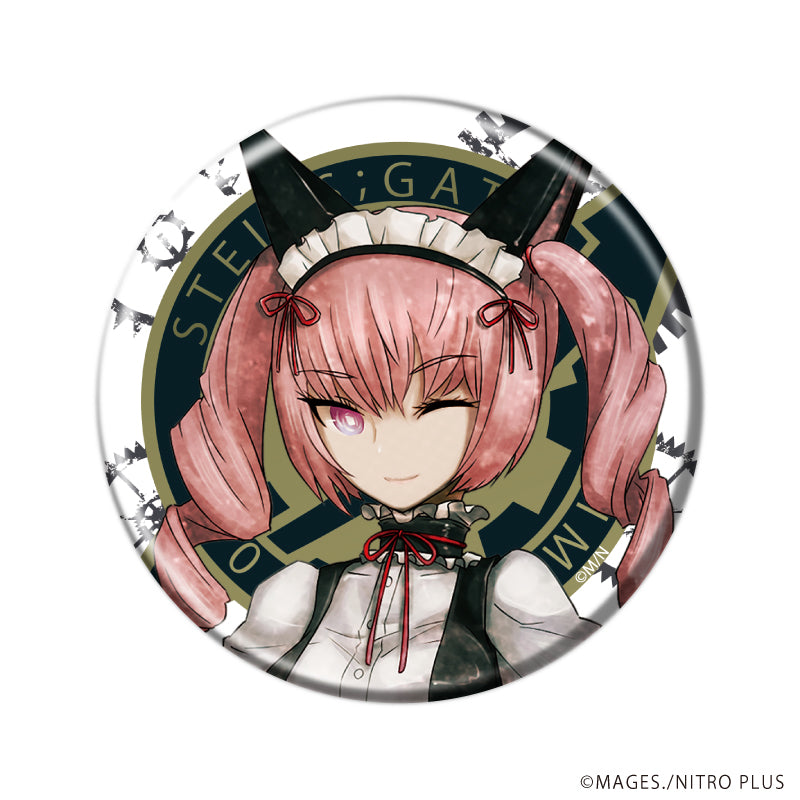 (1BOX=8)(Goods - Badge) STEINS;GATE Button Badge 01 (Official Art)