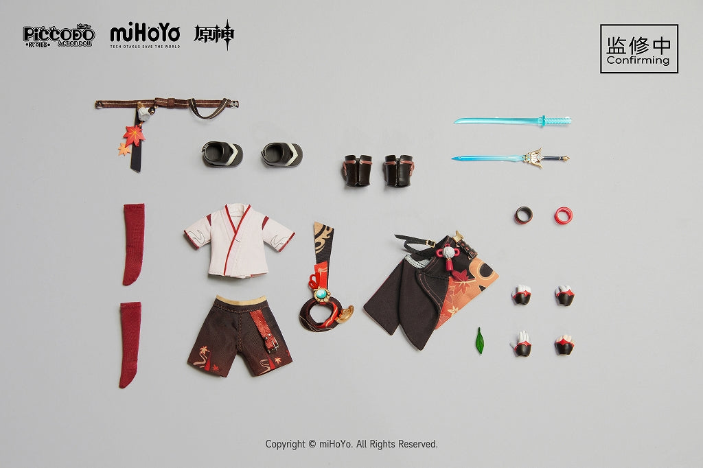 (Action Figure) PICCODO ACTION DOLL X GENSHIN IMPACT KAEDEHARA KAZUHA CHIBI DOLL