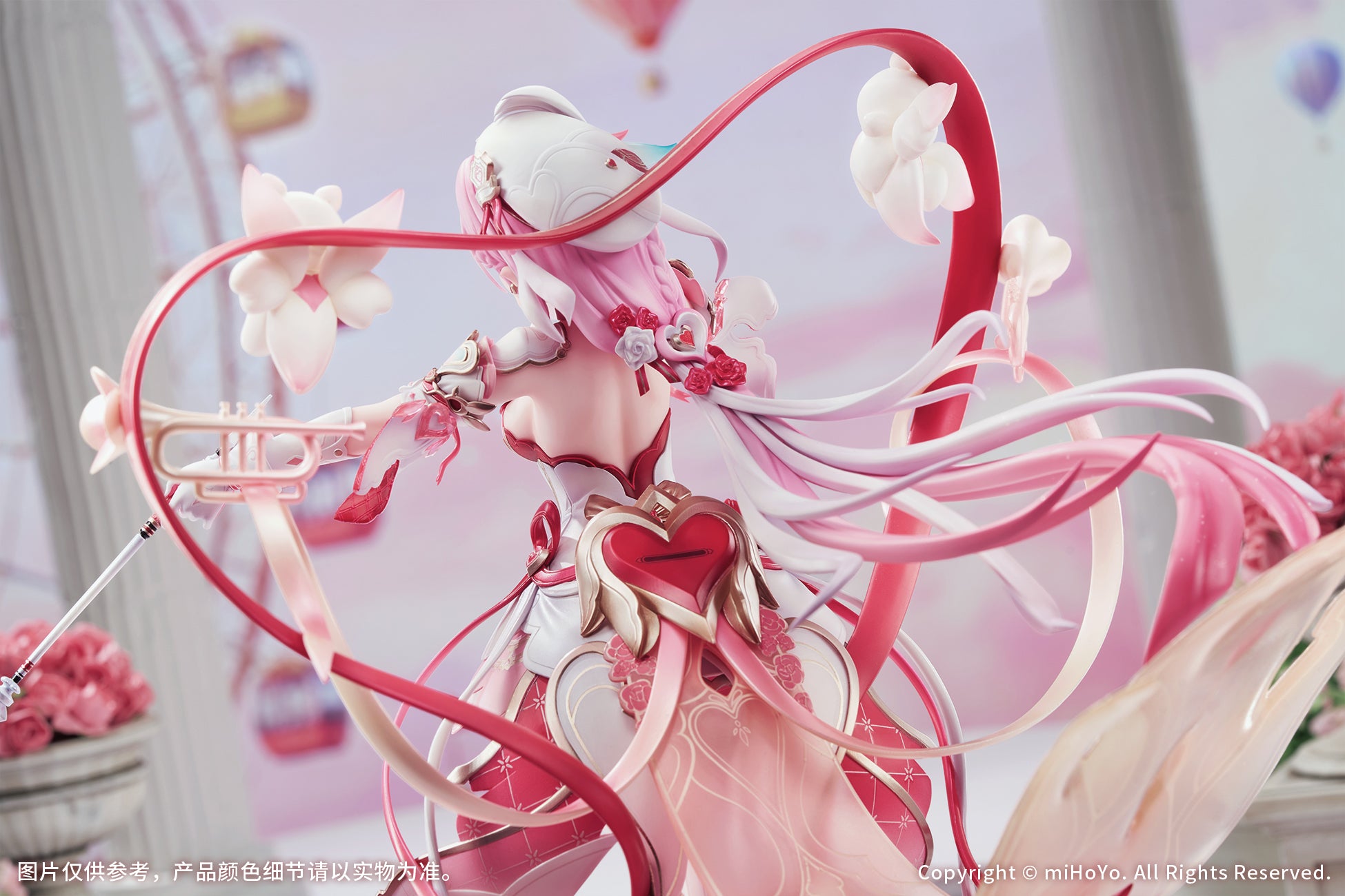 (Bishojo Figure) Honkai Impact 3rd Elysia Hi♪ Love Elf ❤ Ver. 1/7 Completed Figure {Bonus: Acrylic Plate}