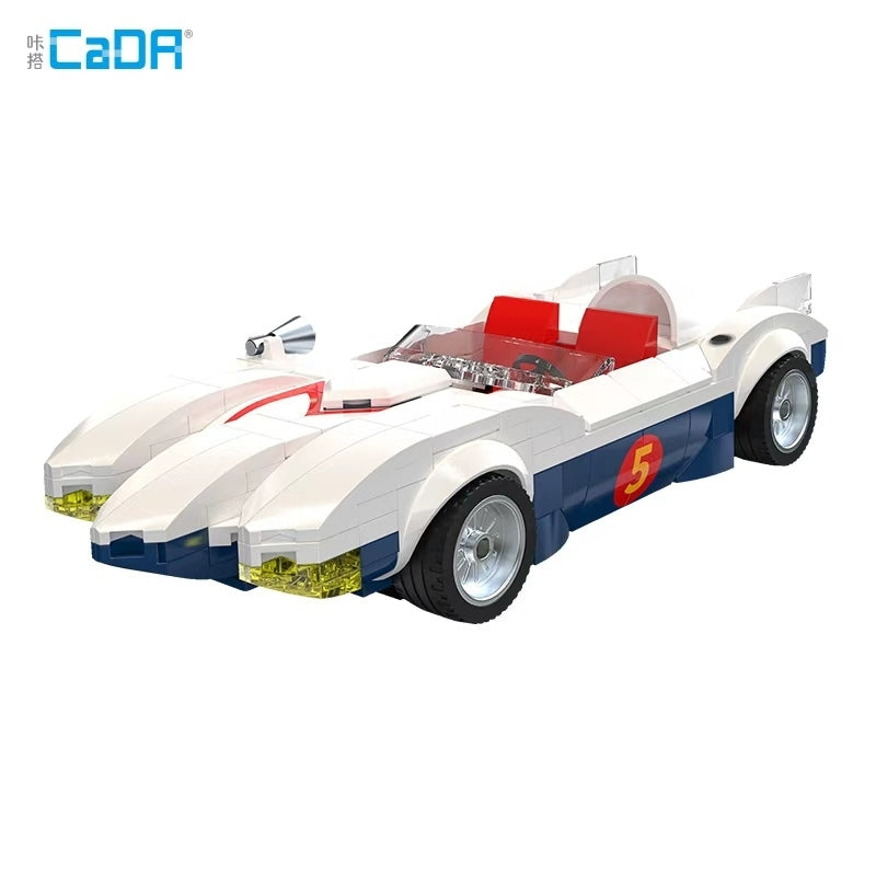 (Figure Kit) Speed Racer Mach 5 (White) Block Kit