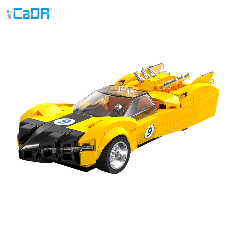(Figure Kit) Speed Racer Shooting Star (Yellow) Block Kit