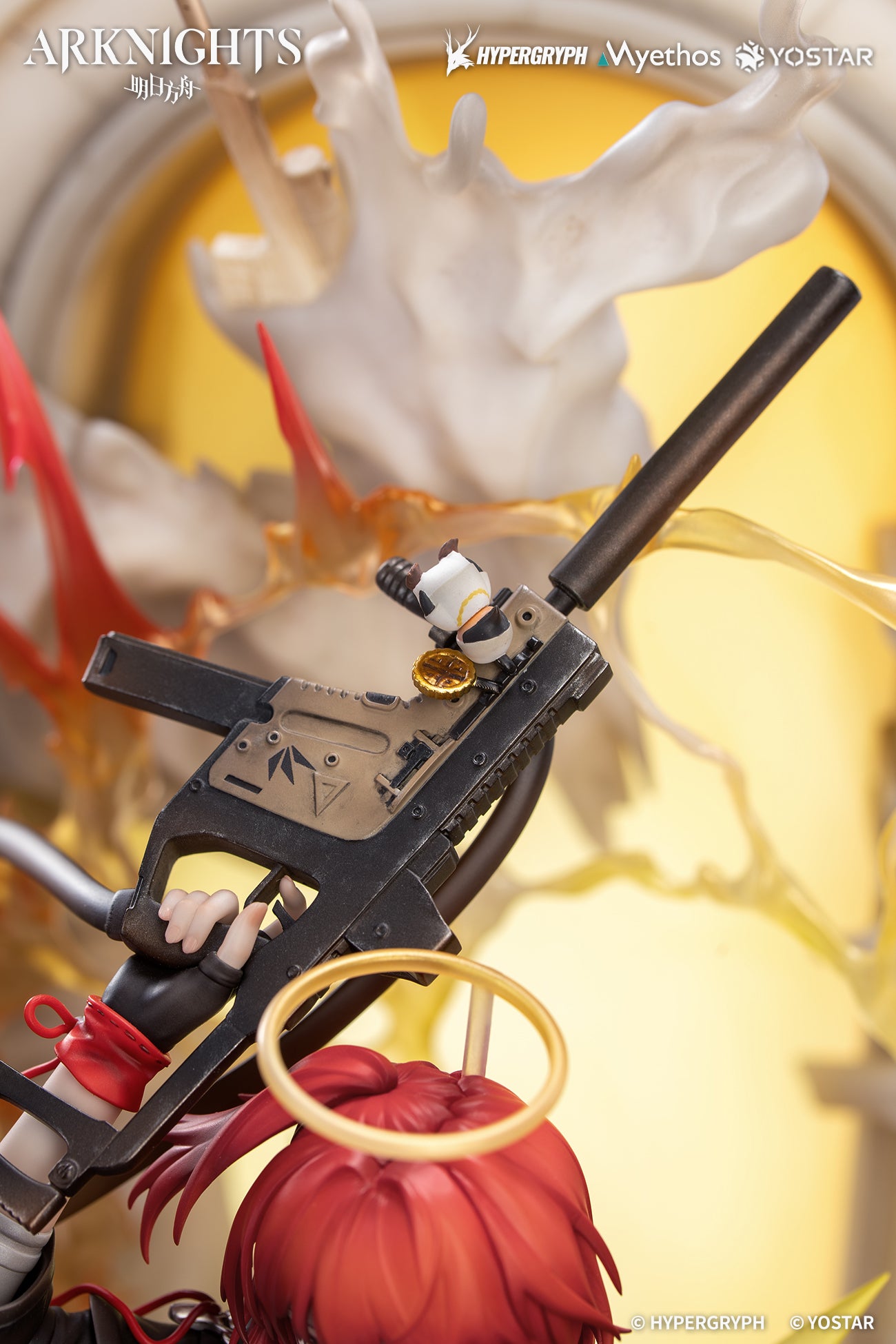 (Bishojo Figure) Arknights Exusiai the New Covenant Elite 2 VER. 1/7 Complete Figure {Bonus: Key Charm}