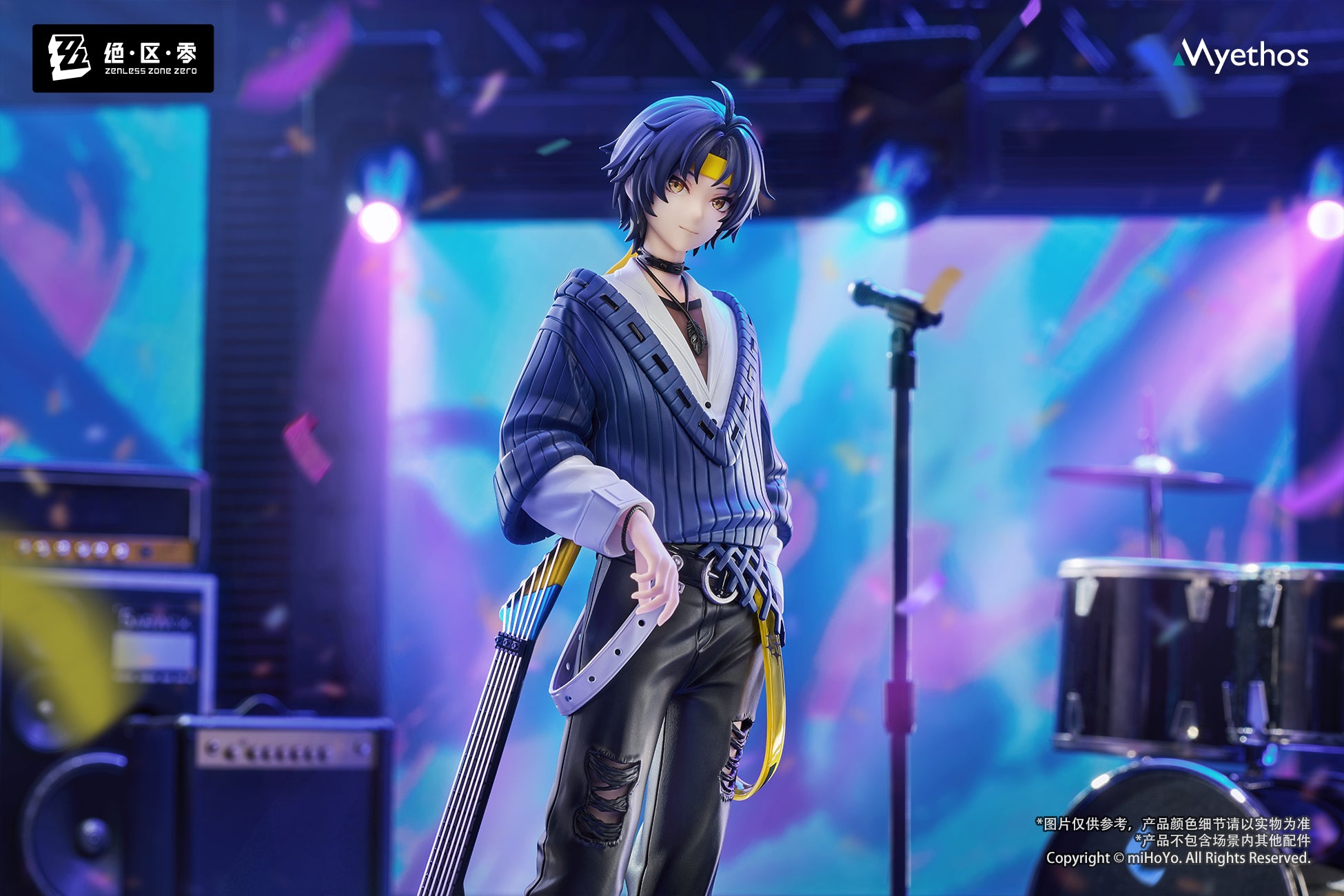 (Figure) Gift + Zenless Zone Zero Asaba Harumasa Sparkling Wonderland Ver. 1/8 Completed Figure