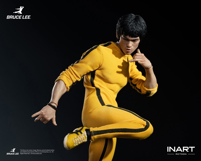(Action Figure) INART Action Bruce Lee (Yellow Jumpsuit) 1/12 Action Figure