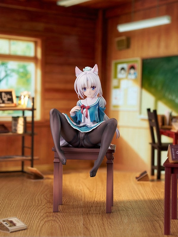 (Bishojo Figure) Senren*Banka Yoshino Tomotake: Animal Ears School Uniform Ver. 1/7 Complete Figure