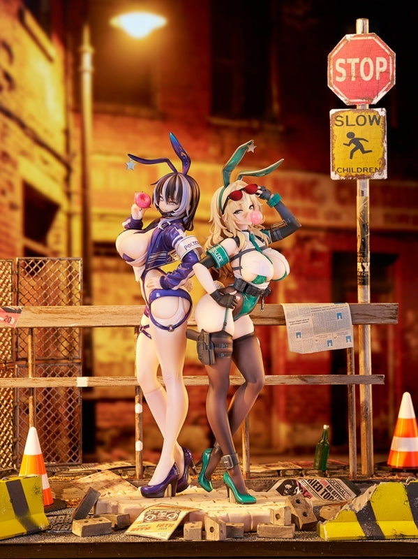 (Bishojo Figure) CheLA77 Original Illustration Bunny Cops_02 1/6 Complete Figure