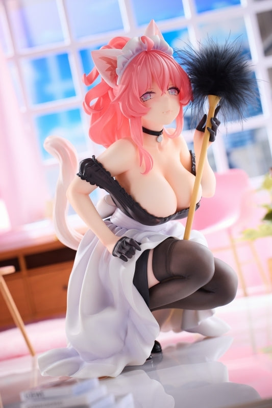 (Bishojo Figure) Cat's Thought Maid Cat 1/4 Complete Figure {Bonus:Art Board}