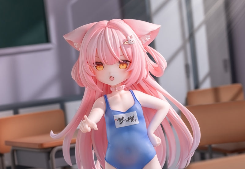 (Bishojo Figure) I Spied On Yumezakura While She Was Changing In The Classroom, And Was Caught And Called A Pervert. 1/7 Complete Figure {Manufacturer Bonus: Badge}