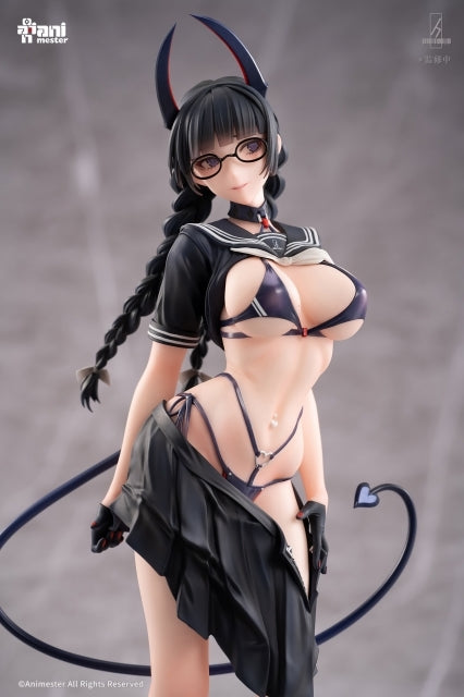 (Bishojo Figure) Succubus Class President Reina illustration by Ban! 1/6 Complete Figure {Bonus: Alt. Parts)