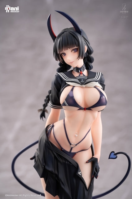 (Bishojo Figure) Succubus Class President Reina illustration by Ban! 1/6 Complete Figure {Bonus: Alt. Parts)