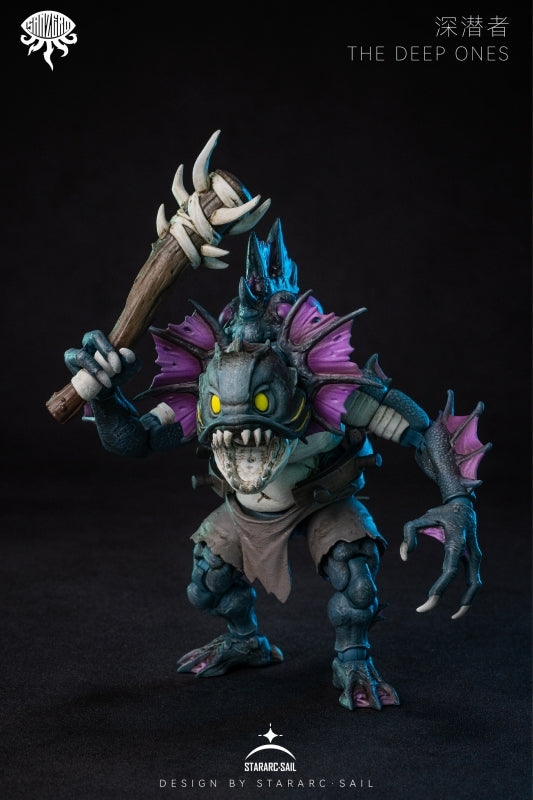 (Action Figure) SAN ZERO Series THE DEEP ONES Posable Figure (Purple)