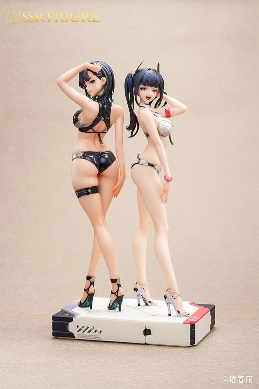 (Bishojo Figure) SSR FIGURE "Hard-Shell Swimwear Girls" 1/6 Complete Figure {Manufacturer Bonus: Badge,Charm}