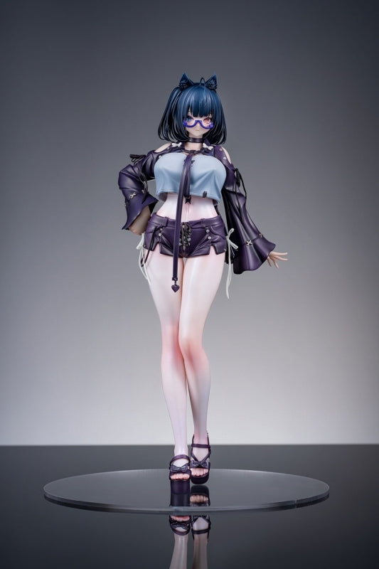 (Bishojo Figure) "Heichazi is having trouble choosing stockings in a fitting room" illustrated by dK.senie 1/6 Complete Figure {Bonus: Card, Stockings}