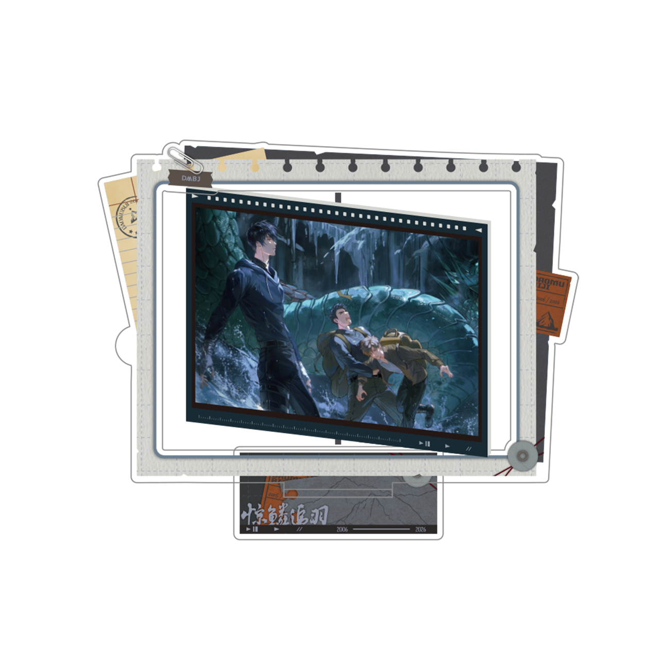 (Goods - Acrylic Stand) The Lost Tomb (Daomu Biji) 2026 Fes Startling Scales, Furious Feathers Series Rotating Acrylic Stand